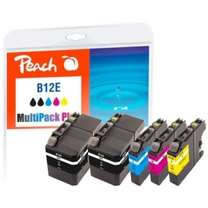 Peach  Spar Pack Plus Tintenpatronen, kompatibel zu
Hersteller-ID: LC-12E Tinte