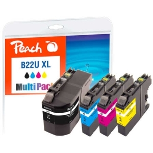Peach  Spar Pack Tintenpatronen kompatibel zu
Hersteller-ID: LC-22UXL Tinte