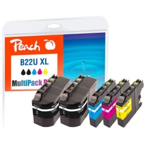 Peach  Spar Pack Plus Tintenpatronen, kompatibel zu
Hersteller-ID: LC-22UXL Toner