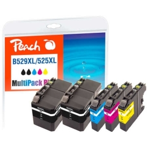 Peach Spar Pack Plus Tintenpatronen, kompatibel zu
Hersteller-ID: LC-529, LC-525XL Tinte