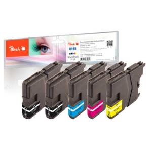 Peach Spar Pack Plus Tintenpatronen kompatibel zu
Hersteller-ID: LC-985 Druckerpatronen