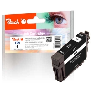 Peach Tintenpatrone schwarz kompatibel zu
Hersteller-ID: T2981, No. 29 bk, C13T29814010 Toner