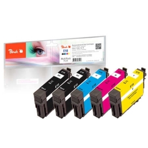 Peach  Spar Pack Plus Tintenpatronen, kompatibel zu
Hersteller-ID: No. 18, C13T18064010 Toner