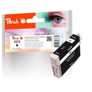Peach Tintenpatrone schwarz kompatibel zu
Hersteller-ID: T0791BK, C13T07914010 Druckerpatronen