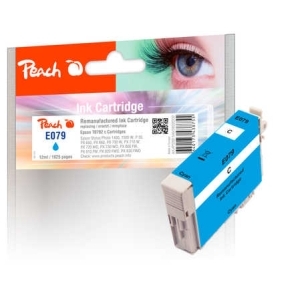 Peach Tintenpatrone cyan kompatibel zu
Hersteller-ID: T0792C, C13T07924010 Druckerpatronen