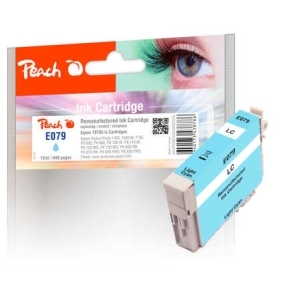 Peach Tintenpatrone light cyan kompatibel zu
Hersteller-ID: T0795LIC, C13T07954010 Tinte