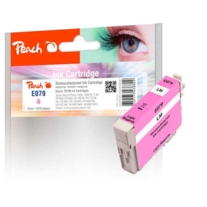 Peach Tintenpatrone light magenta kompatibel zu
Hersteller-ID: T0796LIM, C13T07964010 Tinte