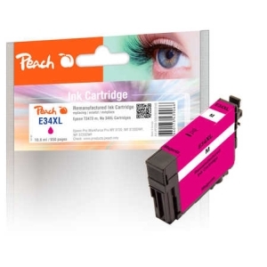 Peach Tintenpatrone XL magenta kompatibel zu
Hersteller-ID: T3473, No. 34XL m, C13T34734010 Tinte