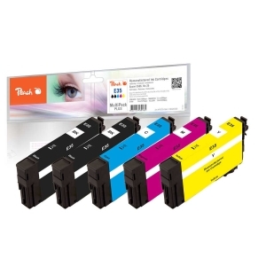 Peach  Spar Pack Plus Tintenpatronen kompatibel zu
Hersteller-ID: No. 35, T3581*2, T3582, T3583, T3584 Druckerpatronen