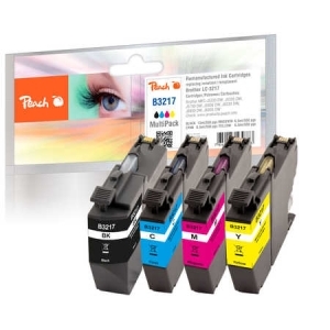 Peach  Spar Pack Tintenpatronen kompatibel zu
Hersteller-ID: LC-3217VALP Tinte