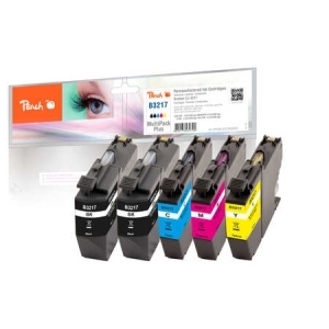 Peach  Spar Plus Pack Tintenpatronen kompatibel zu
Hersteller-ID: LC-3217 Toner