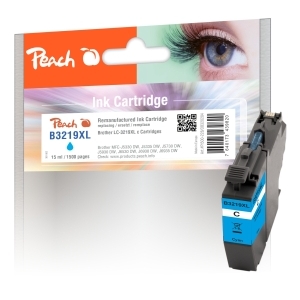 Peach  Tintenpatrone cyan XL, kompatibel zu
Hersteller-ID: LC-3219XLC Tinte