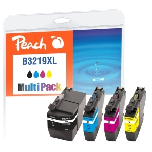Peach  Spar Pack Tintenpatronen kompatibel zu
Hersteller-ID: LC-3219XLVALDR Toner