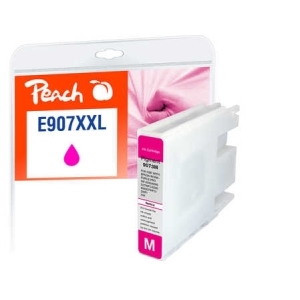 Peach  Tintenpatrone XXL magenta kompatibel zu
Hersteller-ID: T9073, No. 907XXLM, C13T90734010 Toner