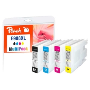 Peach  Spar Pack XL Tintenpatronen kompatibel zu
Hersteller-ID: No. 908XL, T9081, T9082, T9083, T9084 Tinte