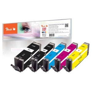 Peach  Spar Pack Tintenpatronen kompatibel zu Druckerpatronen