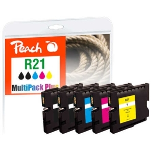 Peach Spar Pack Plus Tintenpatronen kompatibel zu Tinte