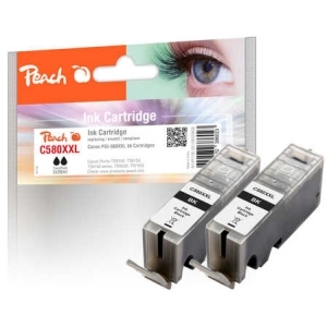 Original Peach Tintenpatrone XXL schwarz kompatibel zu Toner