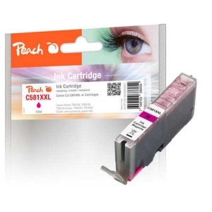 Original Peach Tintenpatrone XXL magenta kompatibel zu Tinte