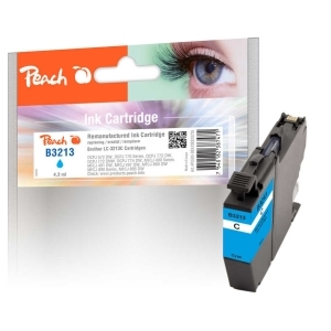 Peach  Tintenpatrone cyan XL, kompatibel zu
Hersteller-ID: LC-3213C Tinte