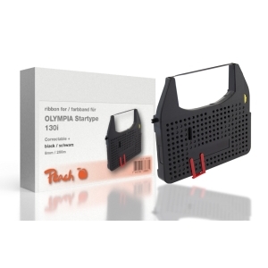 Peach Farbbandkassette kompatibel zu Olympia Startype 130i, schwarz, Gr163C Toner