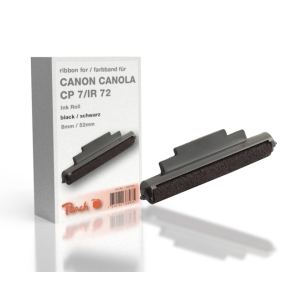 Peach Farbbandkassette kompatibel zu Canon Canola CP7/IR 72, schwarz, Ink Roll Druckerpatronen