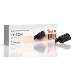 Peach Farbbandkassette kompatibel zu Epson IR 40, schwarz, Gr744, 5-Pack Druckerpatronen