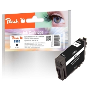 Peach  Tintenpatrone schwarz kompatibel zu
Hersteller-ID: No. 502BK, C13T02V14010 Tinte