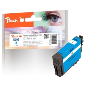 Peach  Tintenpatrone cyan kompatibel zu
Hersteller-ID: No. 502C, C13T02V24010 Tinte
