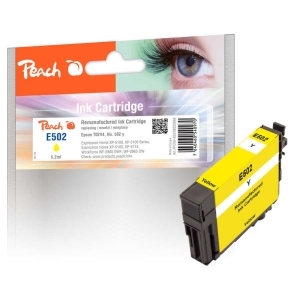 Peach  Tintenpatrone gelb kompatibel zu
Hersteller-ID: No. 502Y, C13T02V44010 Tinte