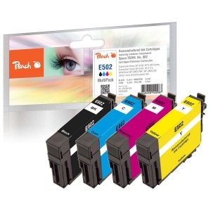Peach  Spar Pack Tintenpatronen kompatibel zu
Hersteller-ID: No. 502, C13T02V64010 Druckerpatronen