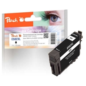 Peach  Tintenpatrone schwarz kompatibel zu
Hersteller-ID: No. 502XLBK, C13T02W14010 Toner