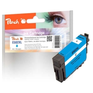 Peach  Tintenpatrone cyan kompatibel zu
Hersteller-ID: No. 502XLC, C13T02W24010 Toner