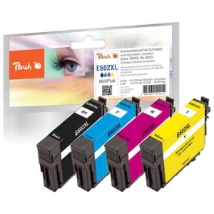 Peach  Spar Pack Tintenpatronen kompatibel zu
Hersteller-ID: No. 502XL, C13T02W64010 Tinte