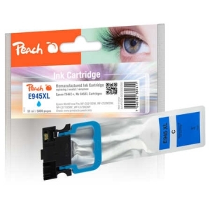 Peach  Tintenpatrone HY cyan kompatibel zu
Hersteller-ID: T9452, No. 945XLC, C13T945240 Toner