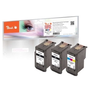 Peach  Spar Pack Plus Druckköpfe kompatibel zu
Hersteller-ID: PG-560XL, CL-561XL, 3712C001, 3730C001 Tinte