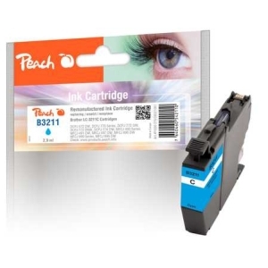 Peach  Tintenpatrone cyan kompatibel zu
Hersteller-ID: LC-3211C Tinte