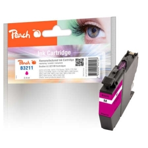 Peach Tintenpatrone magenta kompatibel zu
Hersteller-ID: LC-3211M Tinte