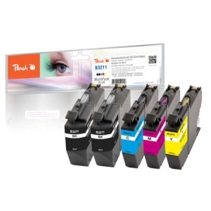 Peach  Spar Plus Pack Tintenpatronen kompatibel zu
Hersteller-ID: LC-3211 Tinte
