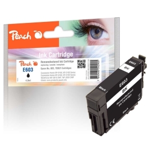 Peach  Tintenpatrone schwarz kompatibel zu
Hersteller-ID: No. 603BK, C13T03U14010 Toner