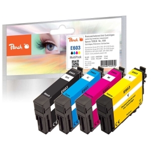 Peach Spar Pack Tintenpatronen kompatibel zu
Hersteller-ID: No. 603, C13T03U64010 Toner