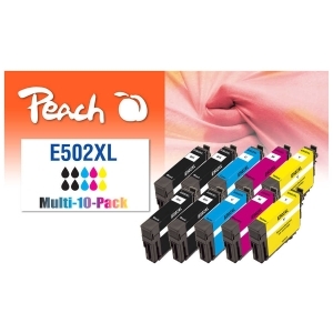 Peach  10er-Pack Tintenpatronen, kompatibel zu
Hersteller-ID: No. 502XL Tinte