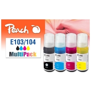 Peach  Spar Pack Tintenpatronen kompatibel zu
Hersteller-ID: No. 103, No. 104, T00P640 Tinte