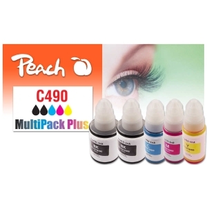 Peach Spar Pack Plus Tintenpatronen, kompatibel zu
Hersteller-ID: GI-490 Toner